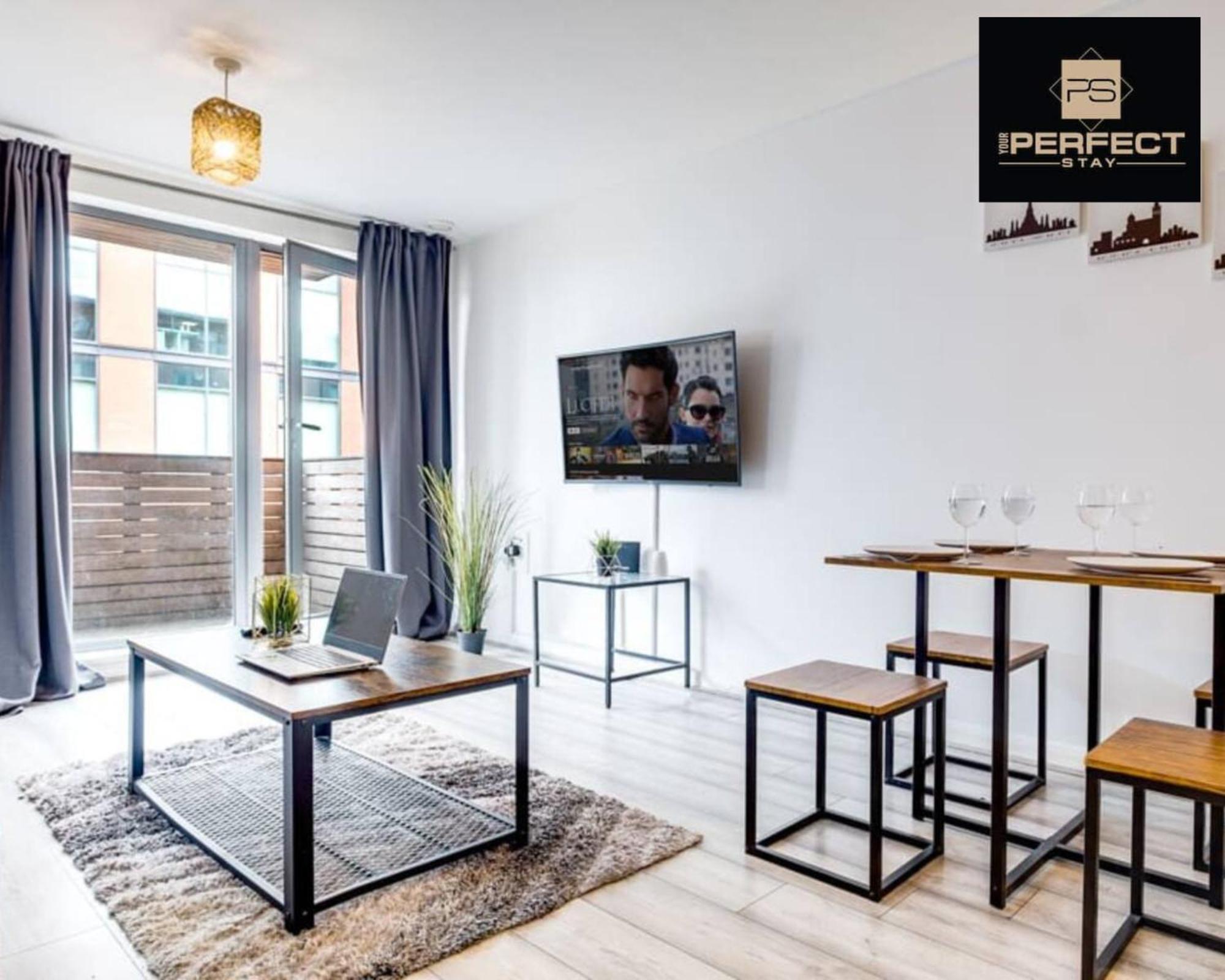 Atlantis 1Bdr City Centre By Your Perfect Stay Short Lets Birmingham With Netflix & Free Parking Exterior photo