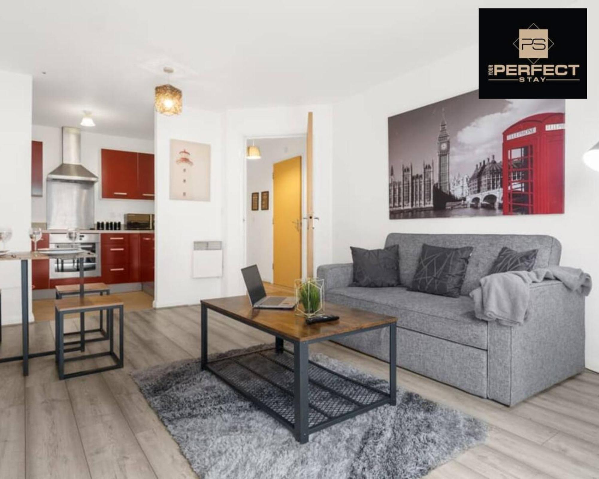 Atlantis 1Bdr City Centre By Your Perfect Stay Short Lets Birmingham With Netflix & Free Parking Exterior photo